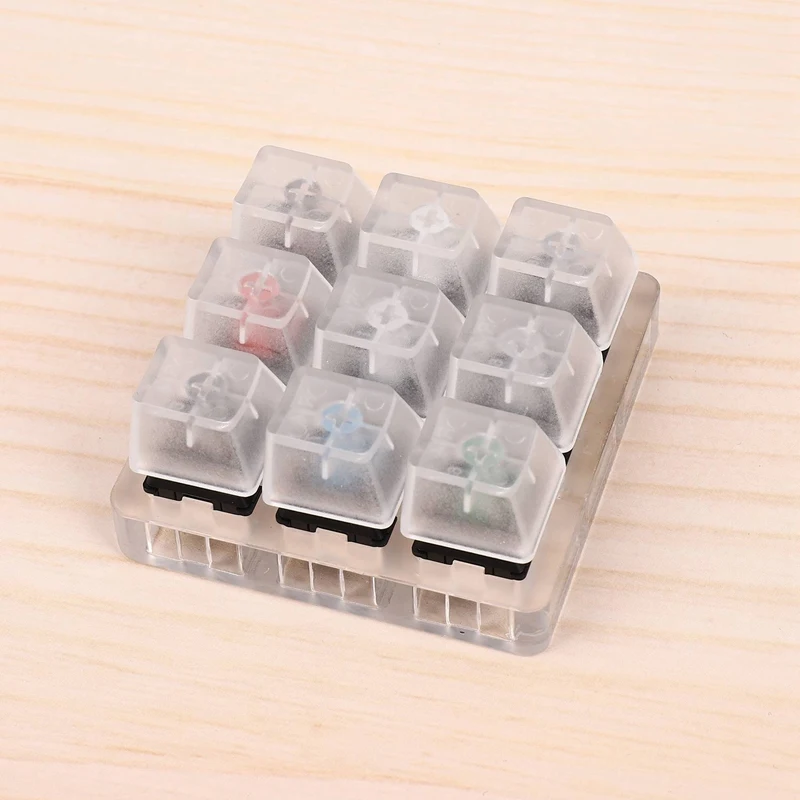 Акриловый мерный пластиковый Пробоотборник для переключателей Cherry MX |