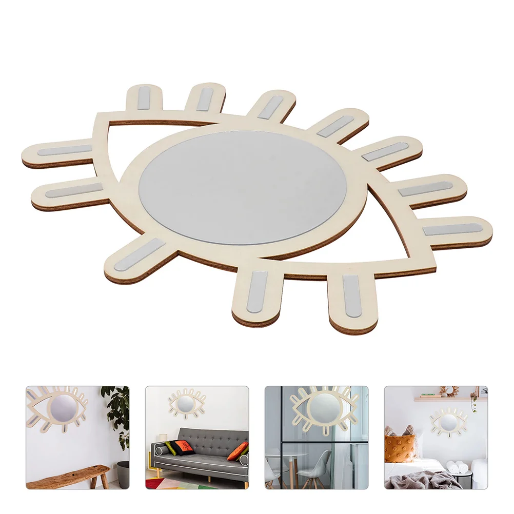 

Wall Decoration Mirror Ornament Nordic Style Makeup Mirror For Dresser Shape Stylish Photography Prop