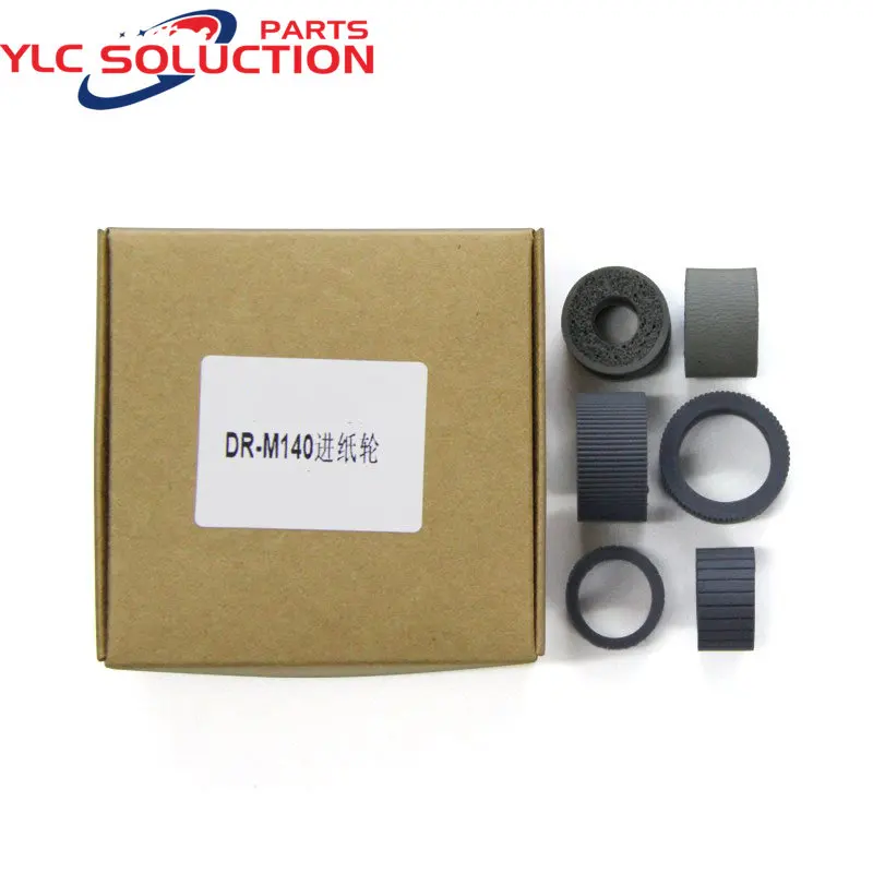 

5SETS 5972B001AA MG1-4648 MG1-4650 Exchange Roller Tire Kit for Canon DR-M140 imageFORMULA Scanner