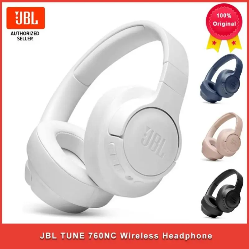 

Беспроводные наушники JBL TUNE760NC с креплением на голову, музыкальные наушники, Bluetooth 5,0 ANC, шумоподавление, JBL Bluetooth-гарнитура