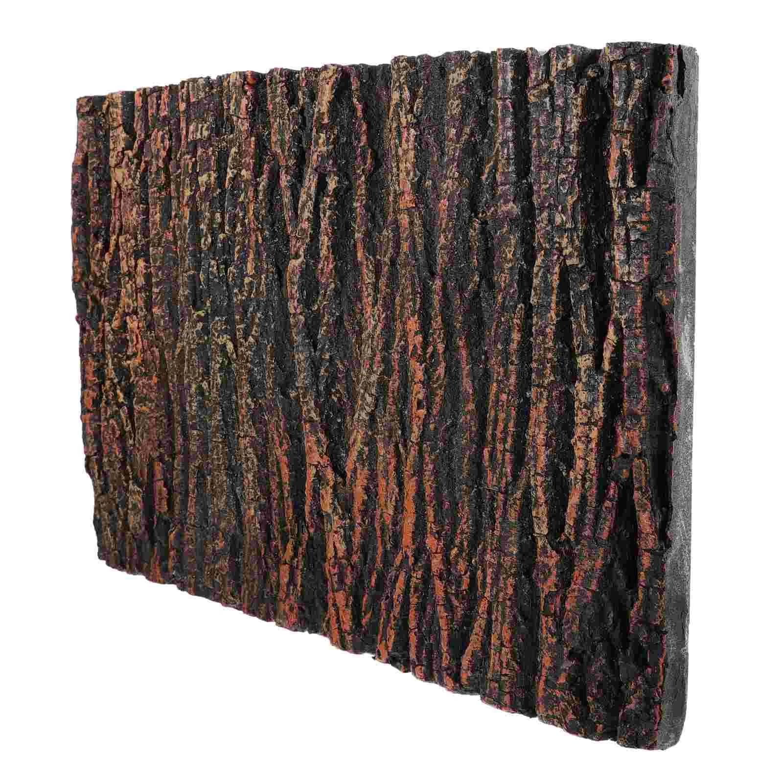 

Cork Tile Reptiles Fish Tank Background Board Glass Animals Aquarium Decorative