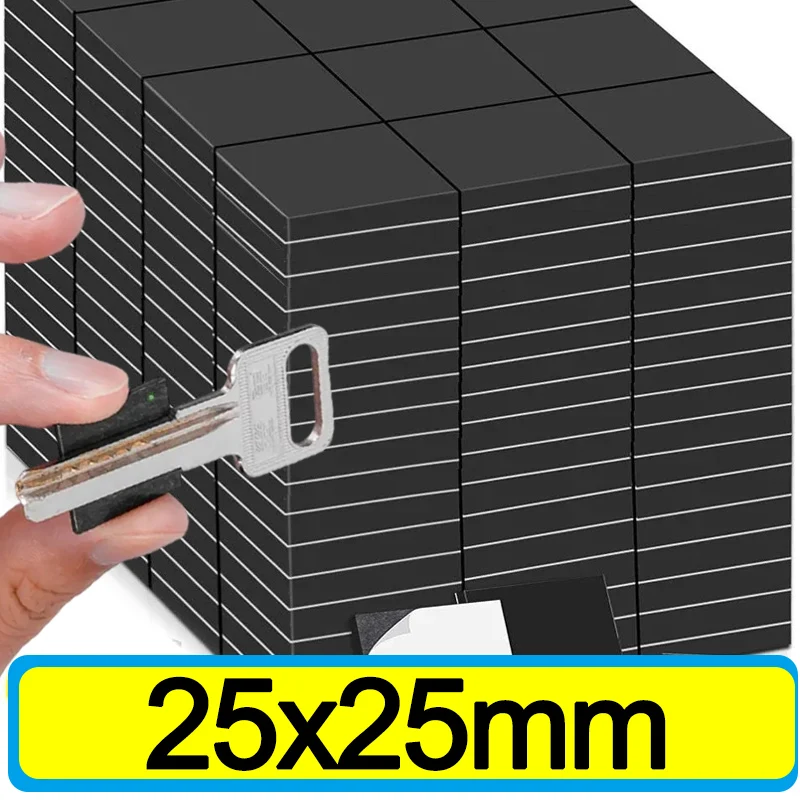 20/5 шт. клейкие магнитные листы из мягкой резины, гибкие магниты для домашнего холодильника, доски, офиса, сделай сам, ремесленная наклейка, декор