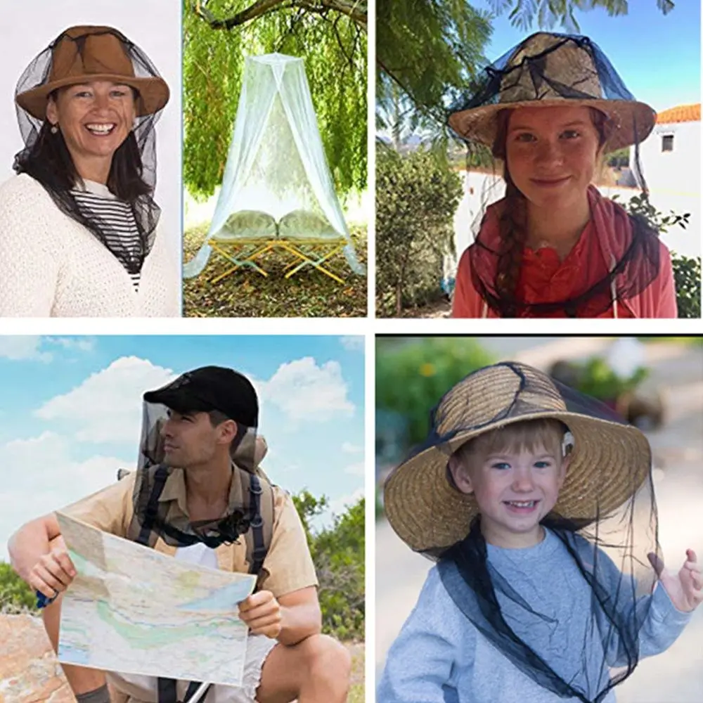 

Сетчатая шляпа для защиты лица от пчелиных насекомых