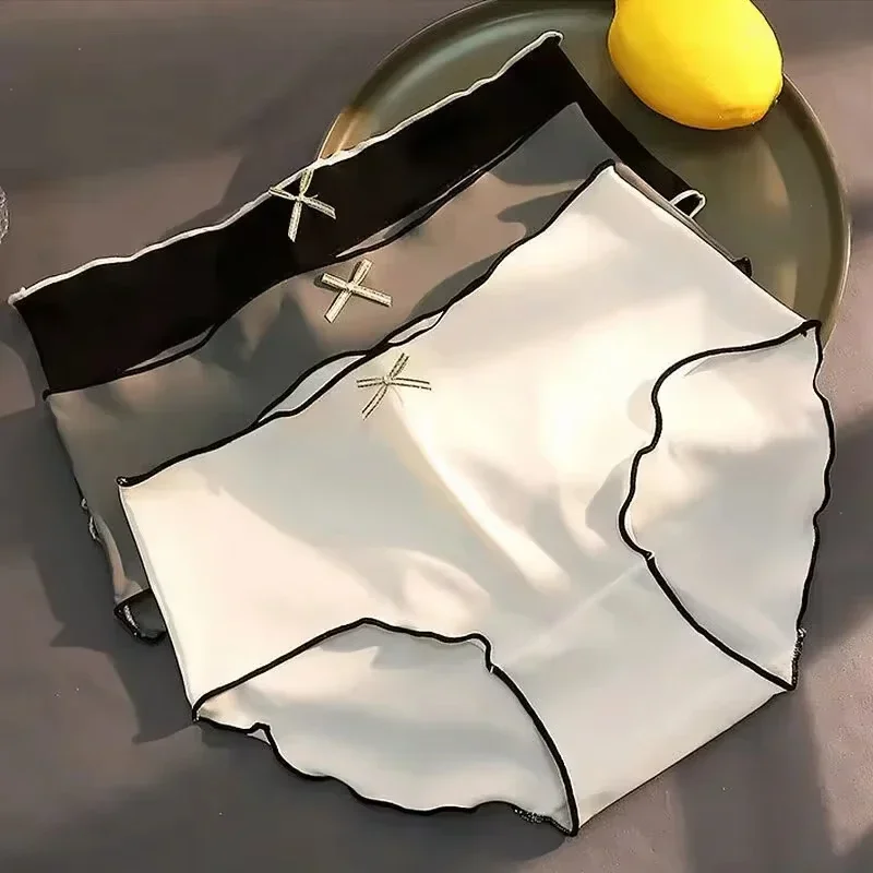 3 шт./упак. женское антибактериальное бесшовное треугольное нижнее белье из