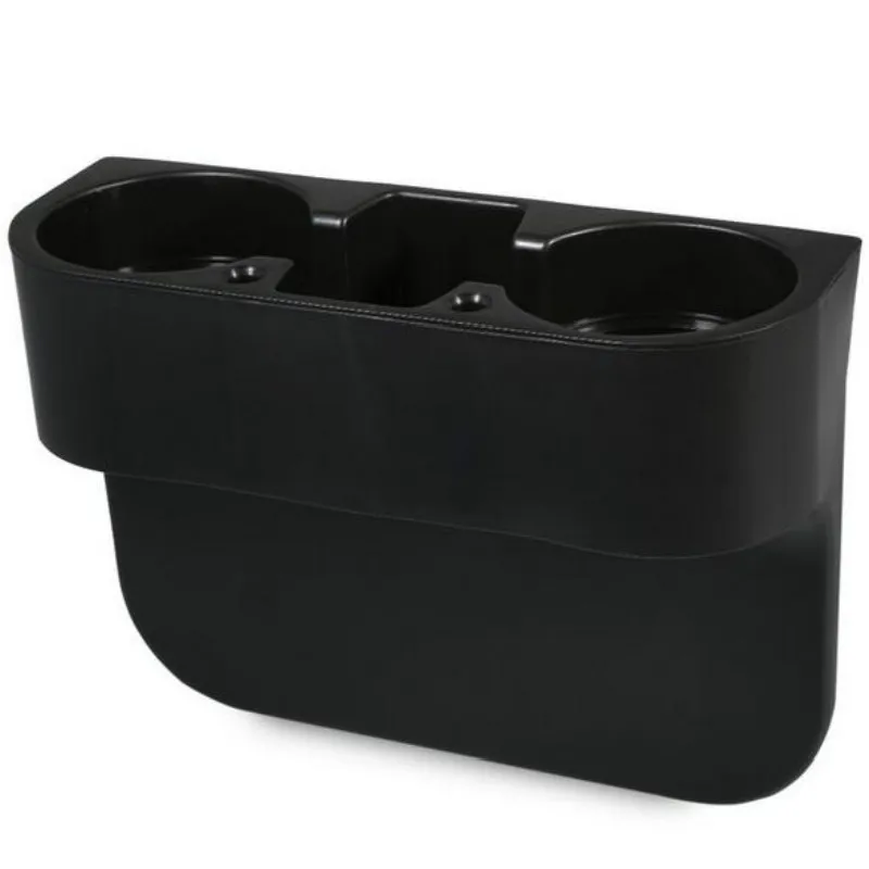 

Car Cup Holder Auto Seat Gap Water Cup Drink Bottle Can Phone Keys Organizer Storage Holder Stand Black Car Accessories