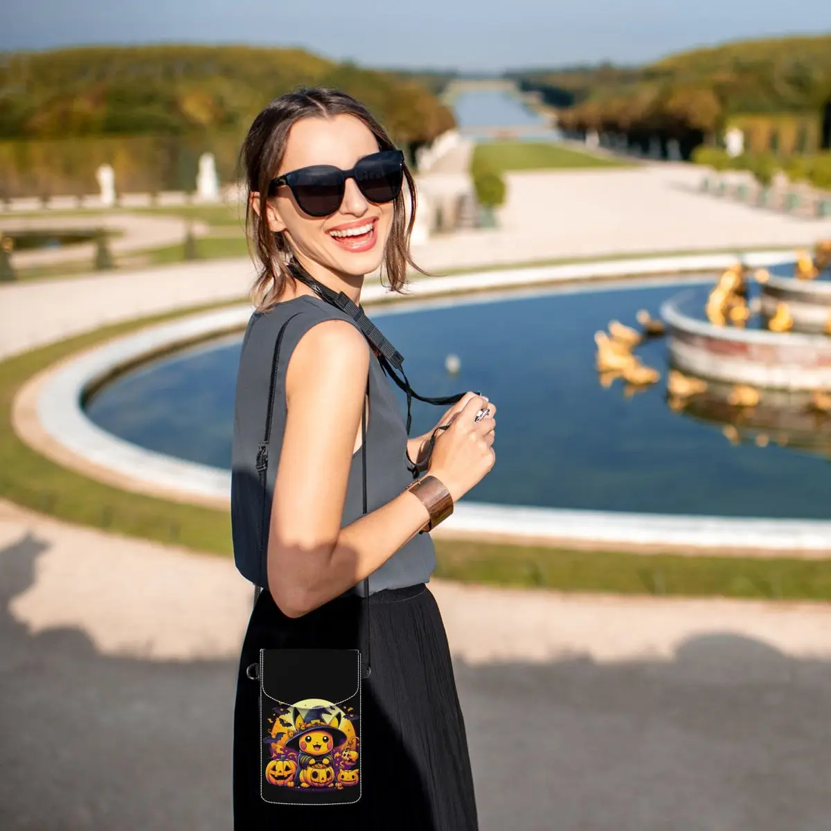 Fright Night Сумка на плечо с покемоном Пикачу Студенческие подарки Женские сумки