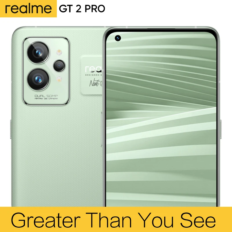  Смартфон realme GT 2 Pro, телефон с экраном 6,7 дюйма, процессор Snapdragon 8 Gen 1, камера SONY IMX766, экран 120 Гц, 2K, 65 Вт, аккумулятор 5000 мАч 
