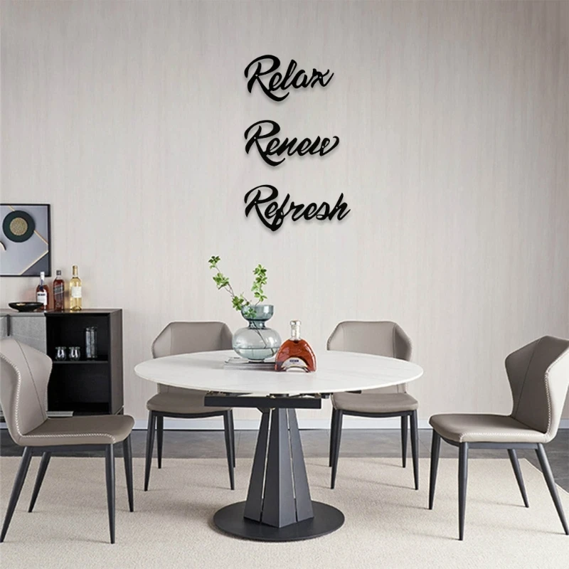 

Metal Letters Sign Wall Art Decor Hangable Pendant Present Accessory