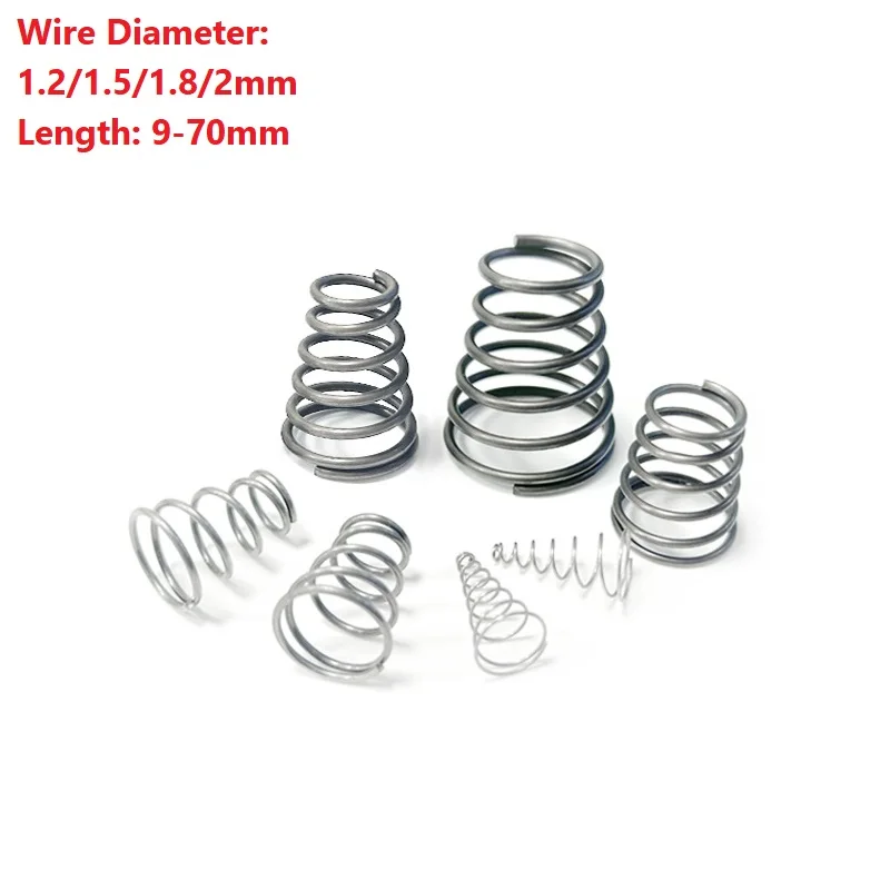 

Конические пружины сжатия из рессорной стали