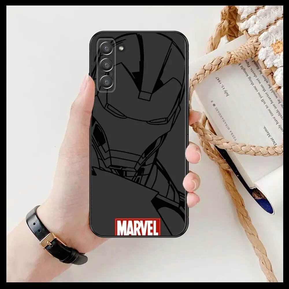 Чехол для телефона Marvel Железный человек Человек-паук корпус SamSung Galaxy s6 s7 S8 S9 S10E S20