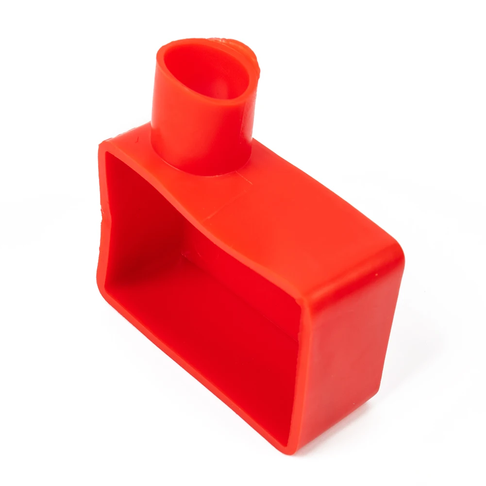 

Pair Battery Terminal Cover Black & Red Cap Connectors Cover Insulator Rubber Terminal Battery Brand New Durable