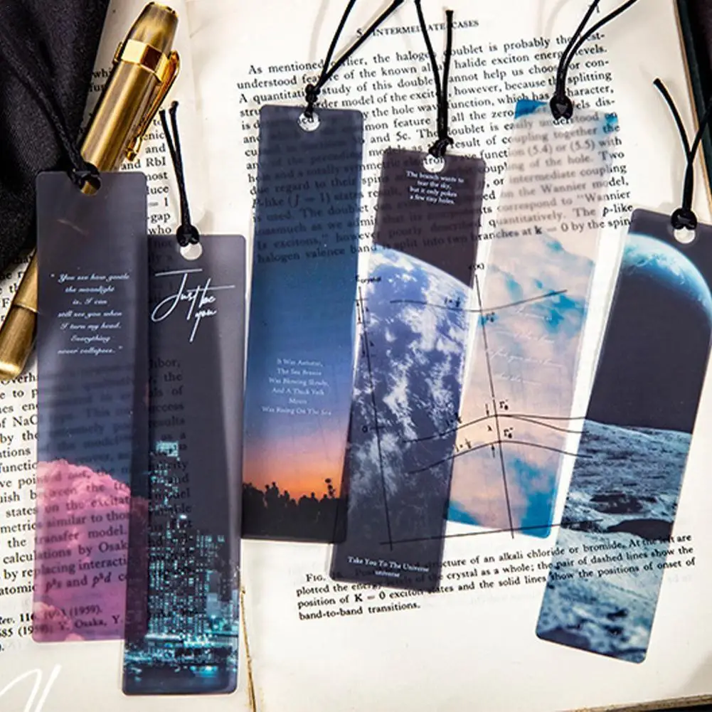 

Космическая Одиссея Ins ветровая ручная палатка «сделай сам» декоративная творческая книга животное матовый книжка 8 шт. закладки для ученик...