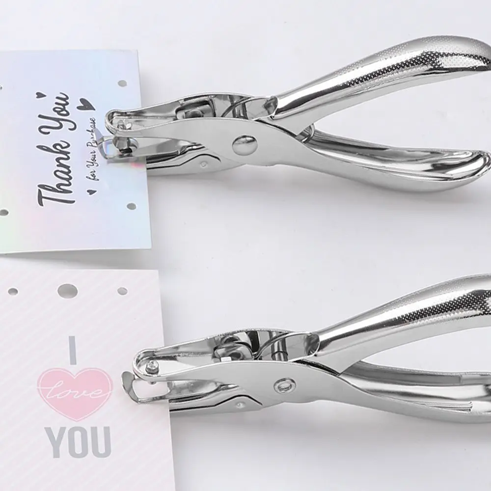 

Puncher Pore Pages 1-8 Handhold Pliers 1.5-6mm Hole Punches Punch Paper Tools Diameter Metal Binding Single Hole Scrapbooking