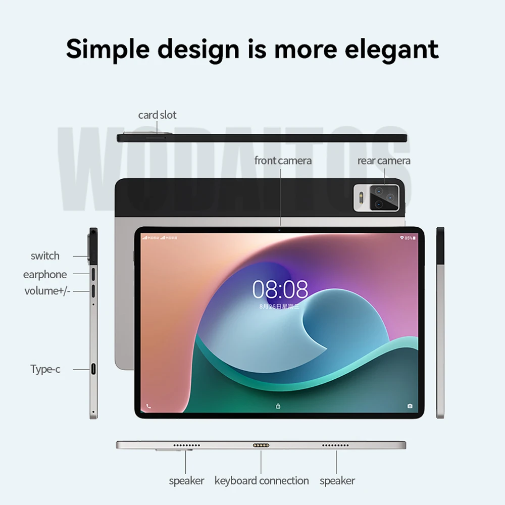 Планшет P60 Window нетбук 8 ГБ 128 GPS MTK X30 WIFI 8600 мАч ноутбук 10 1 дюймов Android 11 телефон