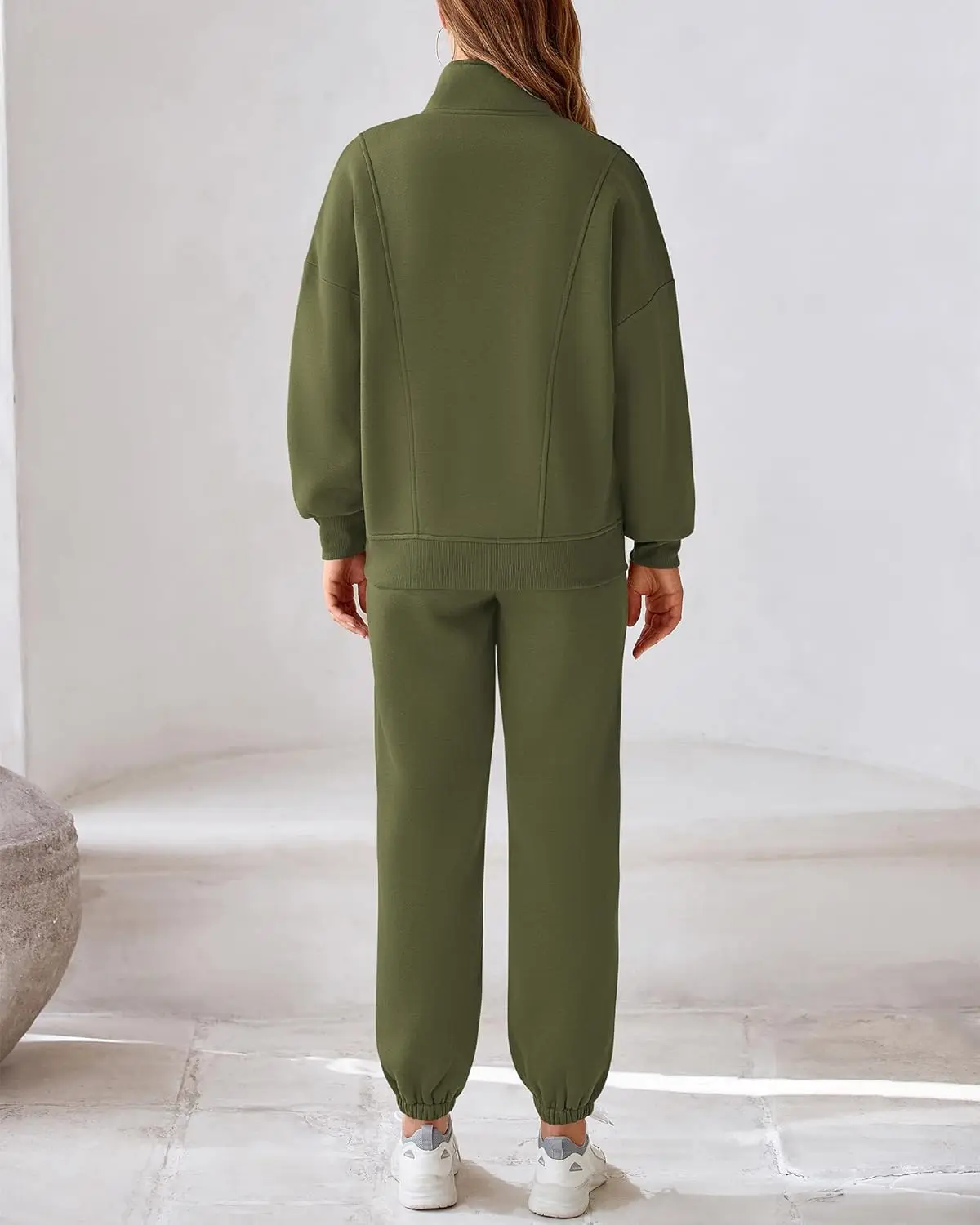 Современный цельный бархатный и утолщенный осенне-зимний теплый комплект одежды