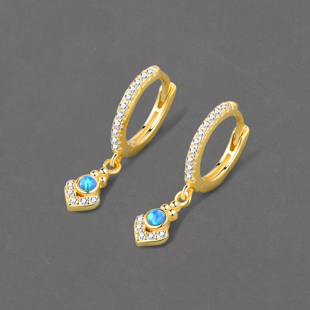 

Серьги-кольца женские из серебра 925 пробы с фианитами