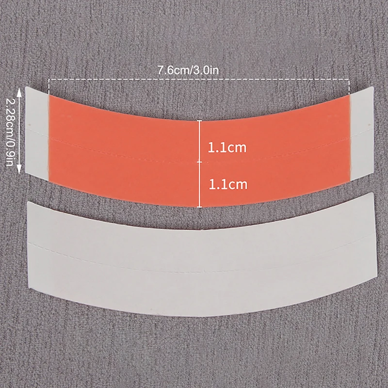 1/4 шт. красная водонепроницаемая лента для волос двухсторонняя клейкая