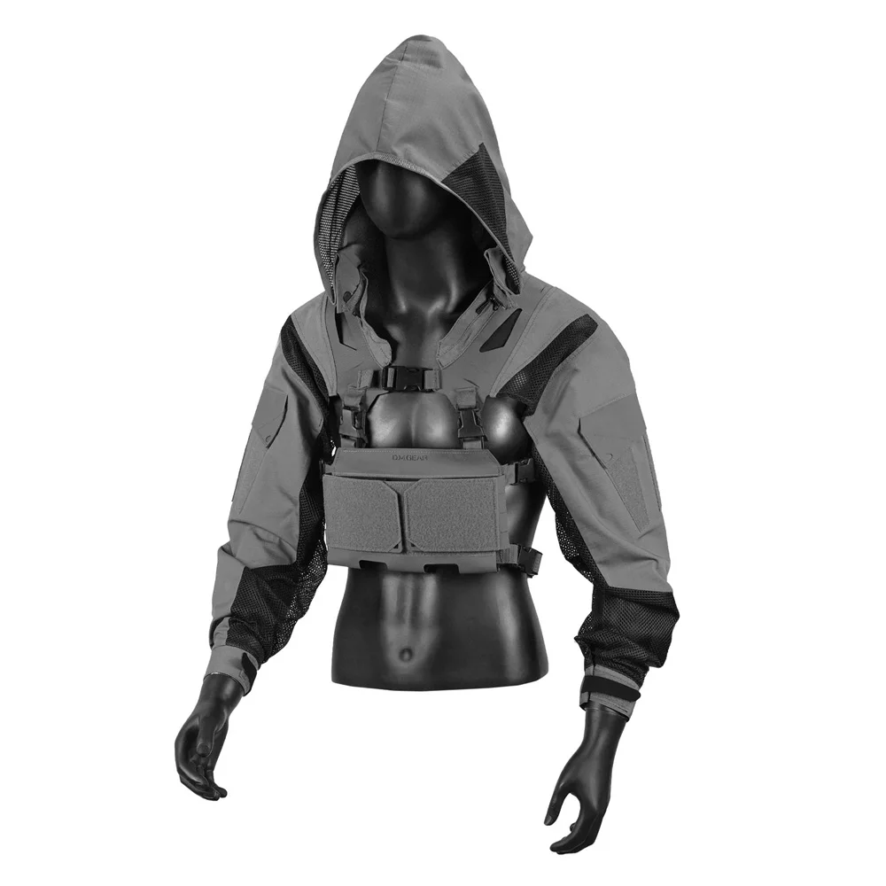 Тактическая куртка DMGear с тройным подсумком для магазинов, боевая рубашка, охотничья одежда, дышащая, удобная, для активного отдыха на природе. (art.: 3920dd28d469c) - 3920dd28d469c