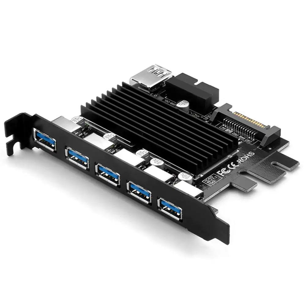 

Настольная Плата расширения PCI-E к USB 3,0 USB PCI-E адаптер PCI-E концентратор