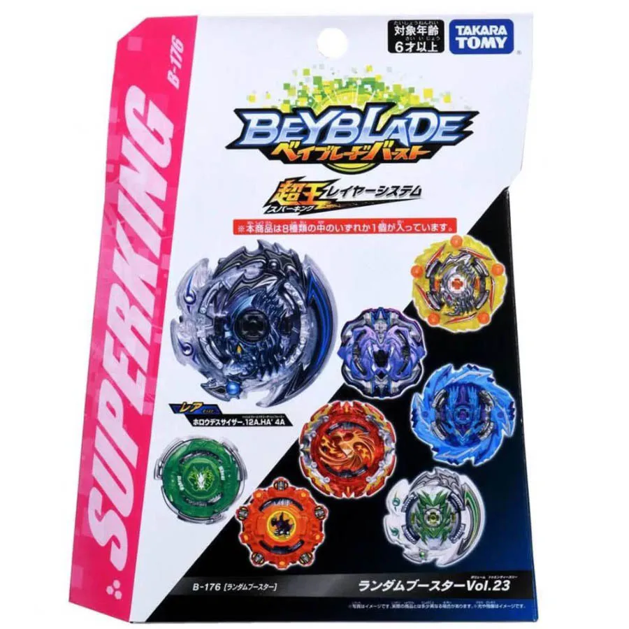 Оригинальный Takara Tomy Beyblade Burst Super King B-176 случайный бустер Vol.23 | Игрушки и хобби