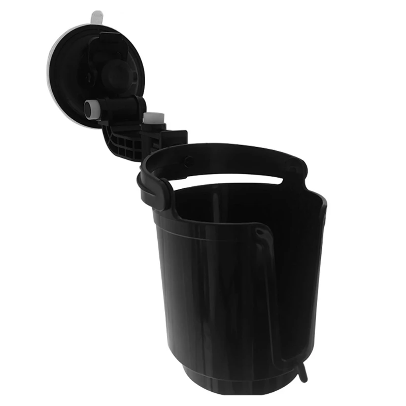 

Sturdy Black Folding Vehicle Adjustable Cup Holder Diameter 85mm Suction Cup