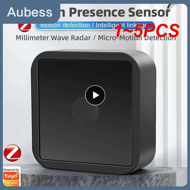

Датчик присутствия человека Tuya Wi-Fi/ZigBee, датчик движения mmWave, с управлением через приложение для умного дома, 1-5 шт.