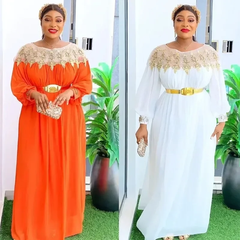 Африканские вечерние платья больших размеров для женщин новинка 2025 года