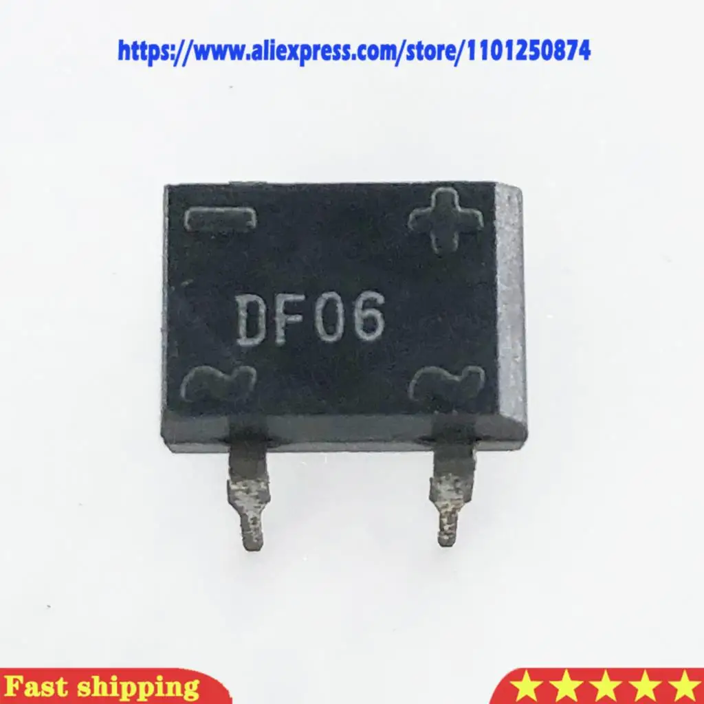 

10pcs/Lot DF06M DF06 DIP-4 1A 600V Bridge rectifier bridge In Stock