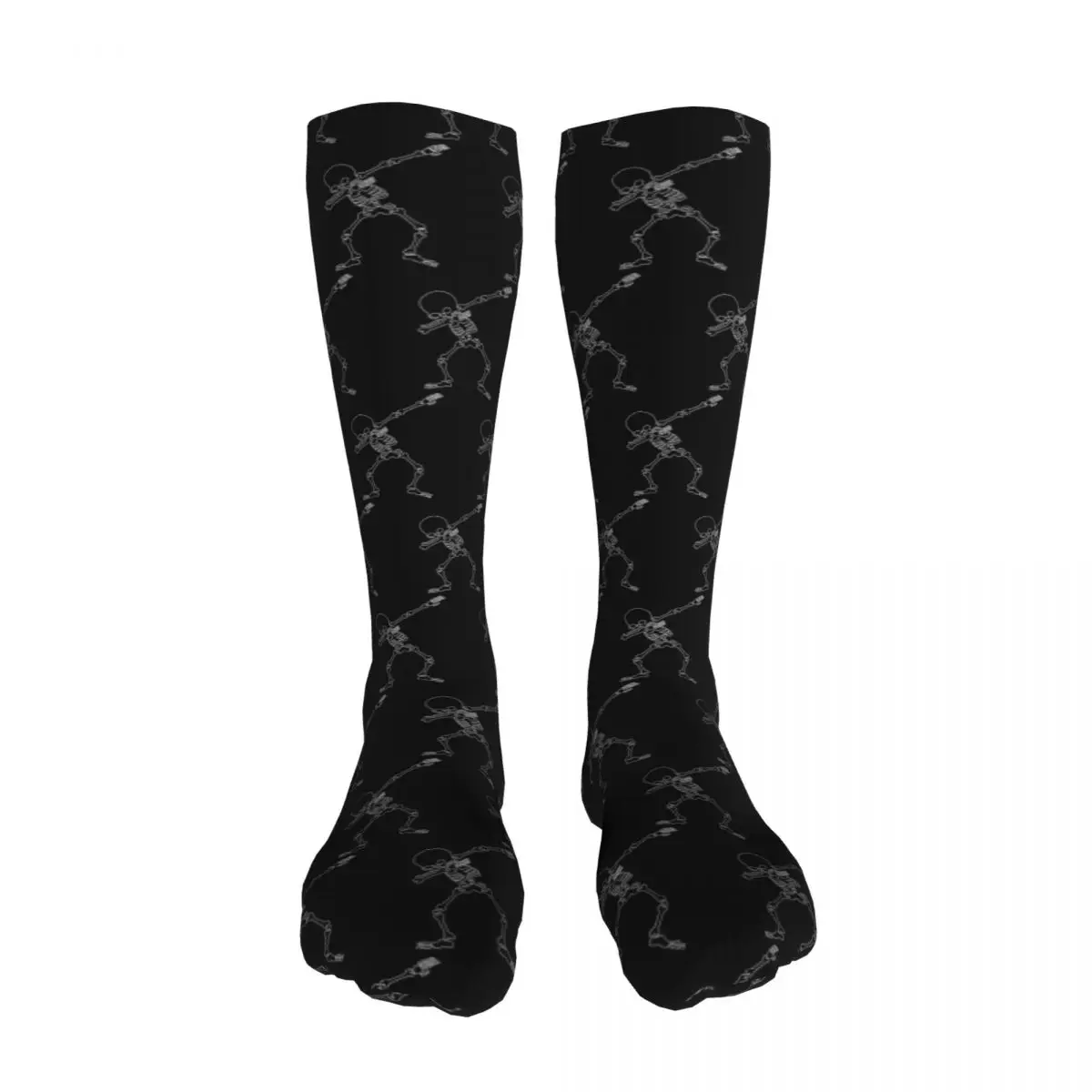 

Dancing Skeletons stockings Thickened thermal stockings Men's and women's stockings, For Unisex
