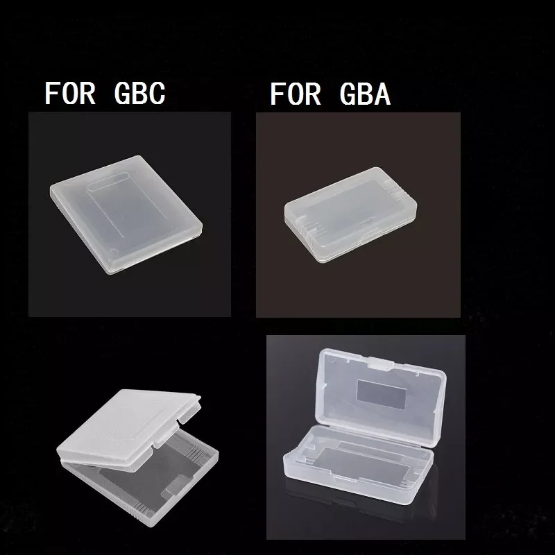 

clear plastic cases for Nintendo GBC GBP & For gameboy Advance GBA SP GBM GBA Games Card Cartridge box
