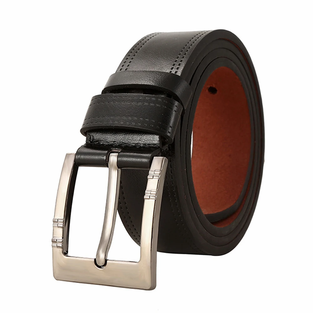 Man Belt Hot Selling Products PU Leather Braided Dress Belt New Fashion Causal Waistband Alloy Buckle