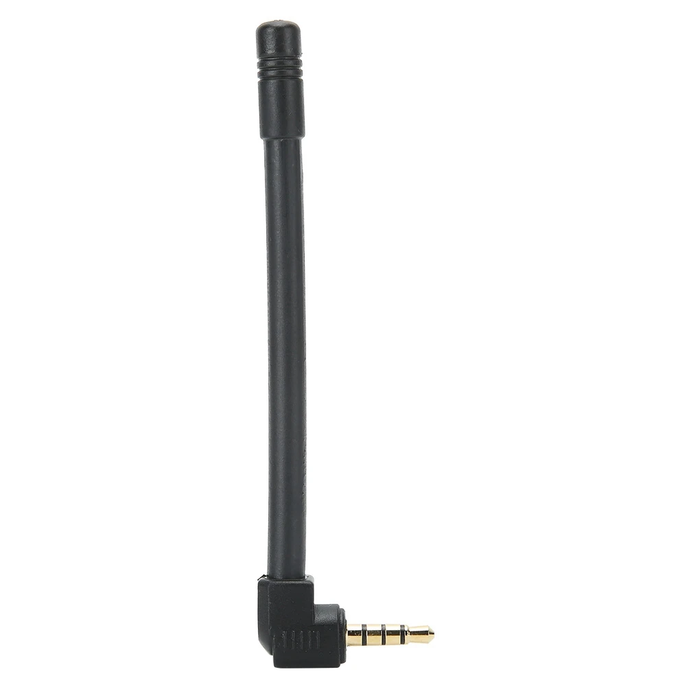 

FM Radio Antenna External for Mini Speaker 3.5mm Right Angle Outdoor Audio Connector