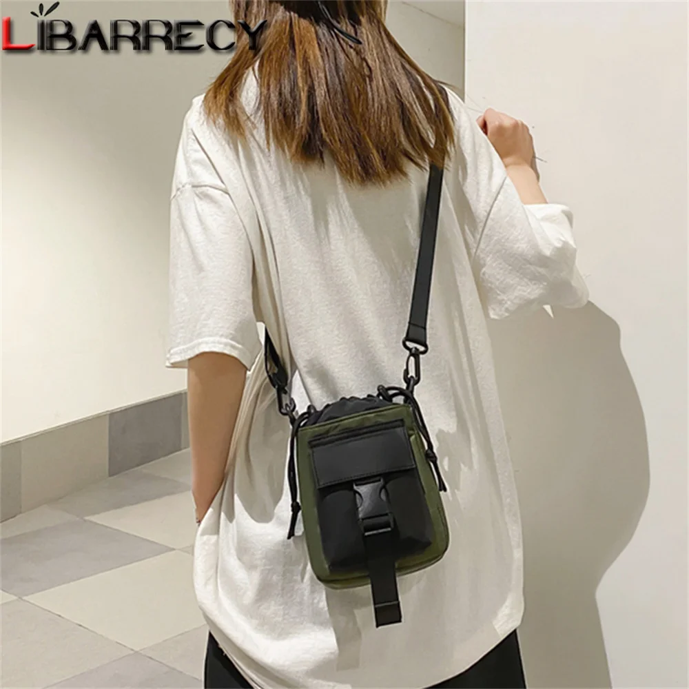 

Новая миниатюрная дамская сумка на плечо, модная Высококачественная нейлоновая женская сумка-мессенджер, однотонная женская сумка, рюкзак, кошелек