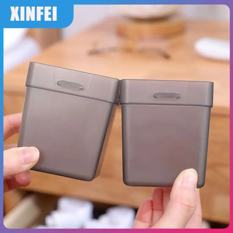 

Buckle Design Translucent Storage Holders Storage Box Fridge Freezer Shelf Holder Organiser For Kitchen Food Seasoning Bag