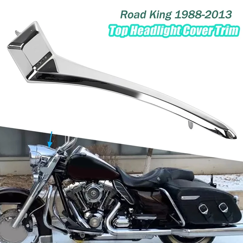 Верхняя накладка на мотогондолу фару подходит для Harley Road King FLHR
