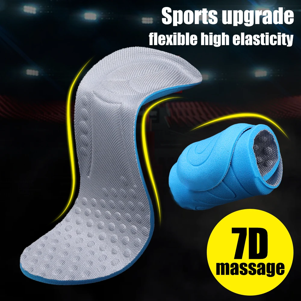 4PCS Memory Foam Insoles for Shoes Sole Deodorant Breathable Cushion Running Insoles for Feet Man Women Orthopedic Insoles