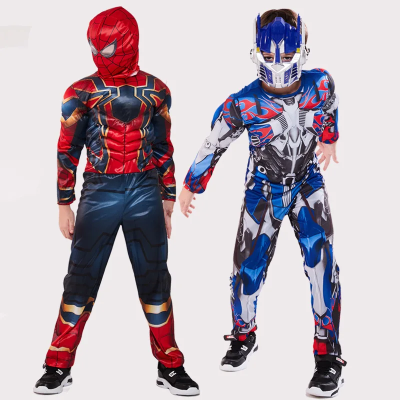 Костюм супергероя Капитан Америка Супермен Бэтмен Халк Железный человек Тор