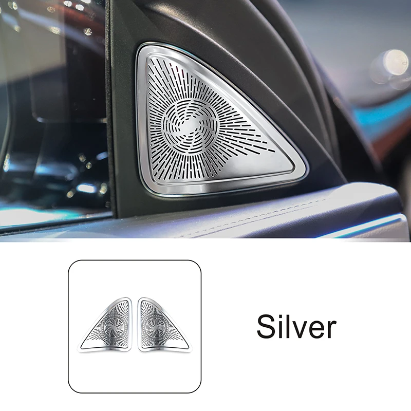 

Автомобильные аксессуары, накладки на колонки и колонки для Mercedes Benz E Class W214 2024, наклейки из нержавеющей стали