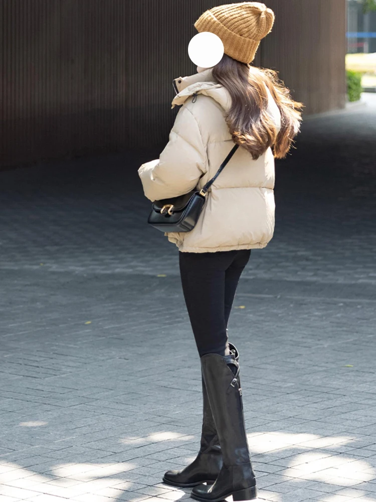 Большие размеры американский усовершенствованный пуховик с утолщенным