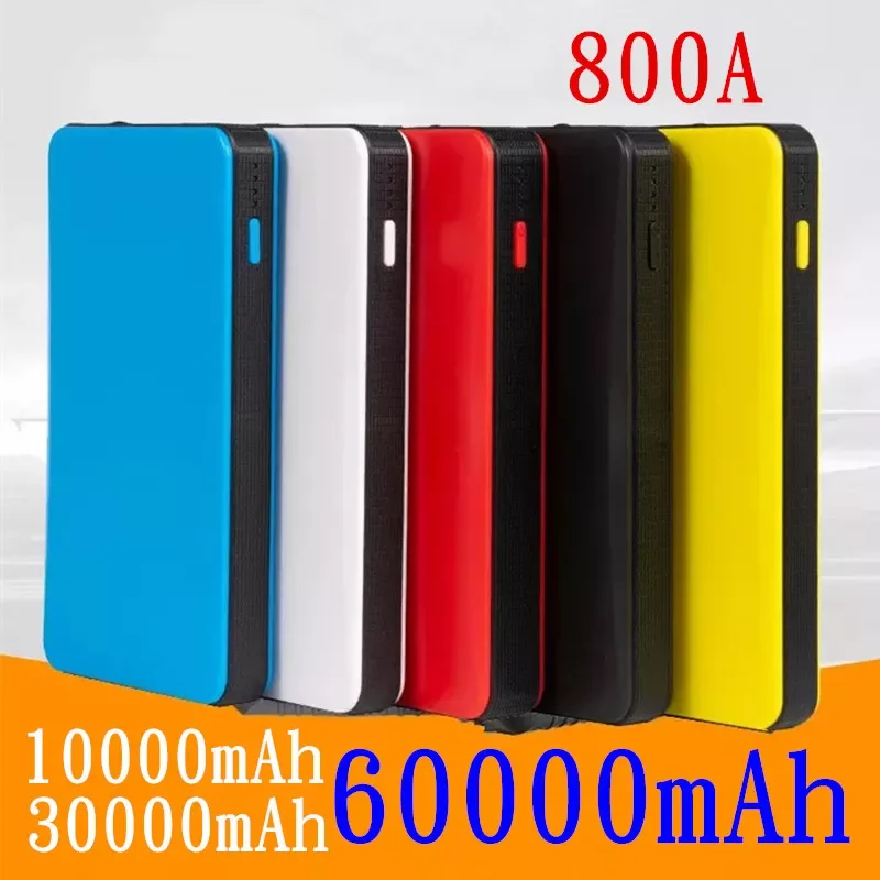 

NEW2023 800A Car Jump Starter 60000mAh Power Bank Starting Device Portable Charger Emergency Booster 12V Car Battery Jump Starte