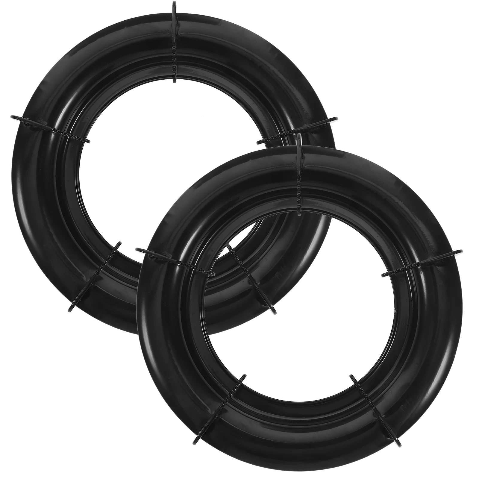 

2 Pcs Gas Stove Bracket Wok Lid Hot Pot Grate Cooktop Trivet Gas Ring Reducer Iron Gas Stove Racks