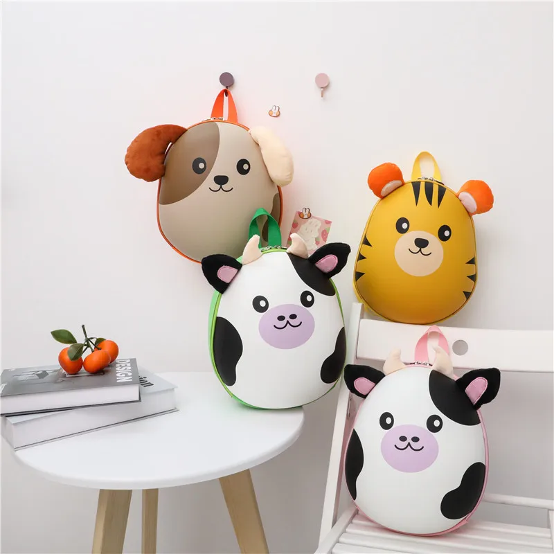 Children's Hard Shell Schoolbag Fashion Small Animal Backpack Kindergarten Early Education Class Boys and Girls Backpacks