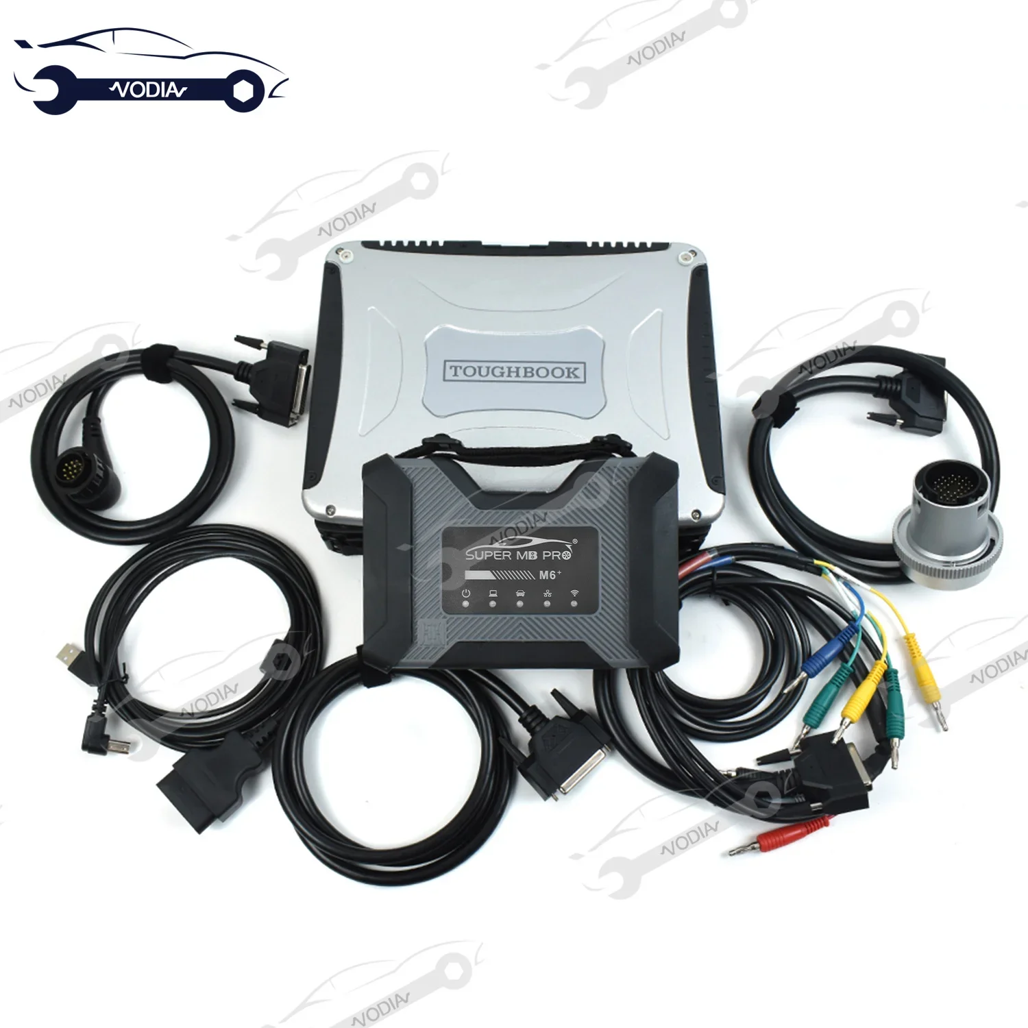 Диагностический инструмент DoIP M6 Super MB Pro/M6 Star полнофункциональный с ноутбуком cf19