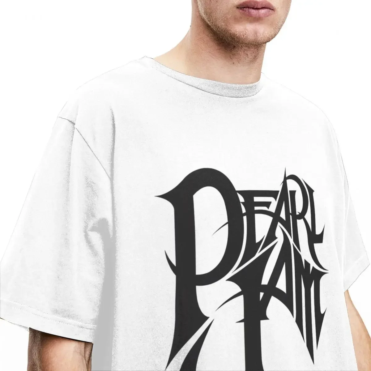 Модная футболка с логотипами P-Pearl J-Jam футболки короткими рукавами Отличная