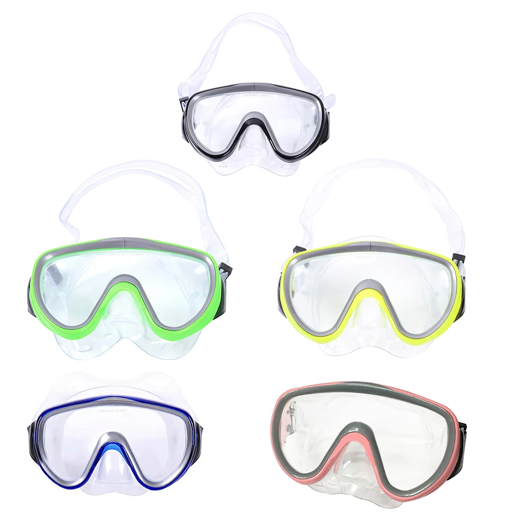 

HD Tempered Glass Snorkeling Scuba Dive Snorkeling Goggle Professional Waterproof Swim Eyewear Prescription Adult Diving Glasses