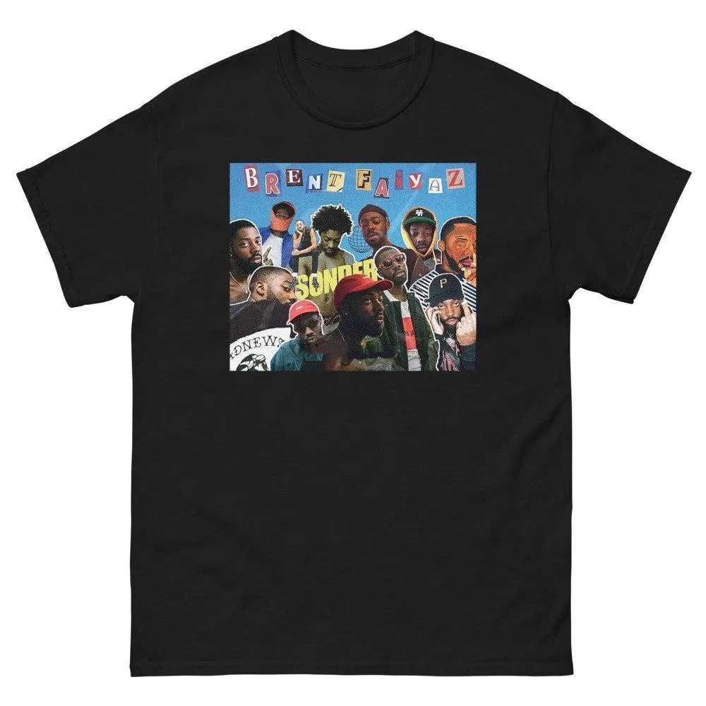 

Vintage 90S Inspired Bootleg Rap Tee Brent Faiyaz Retro R&B T Shirt