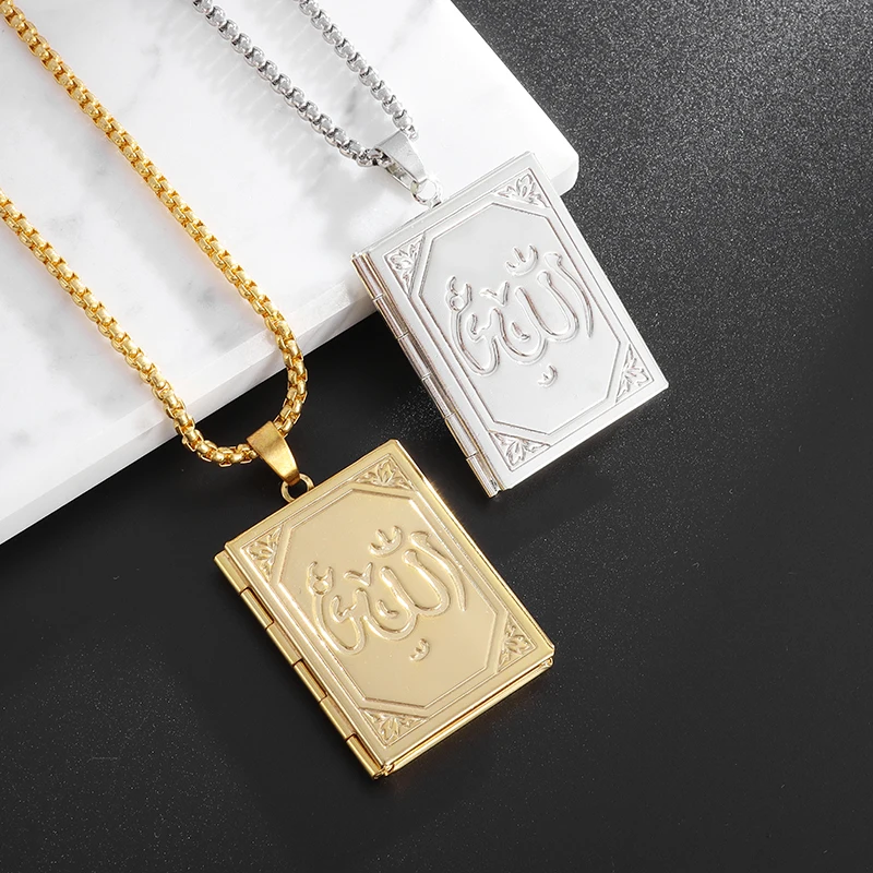 Pendant Necklace Open For Men Women Religious Amulet Jewelry Gift