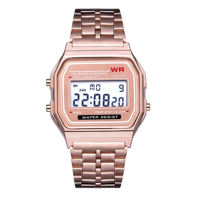 Vintage LED Digital Sport Watches - Electronic Clock 2