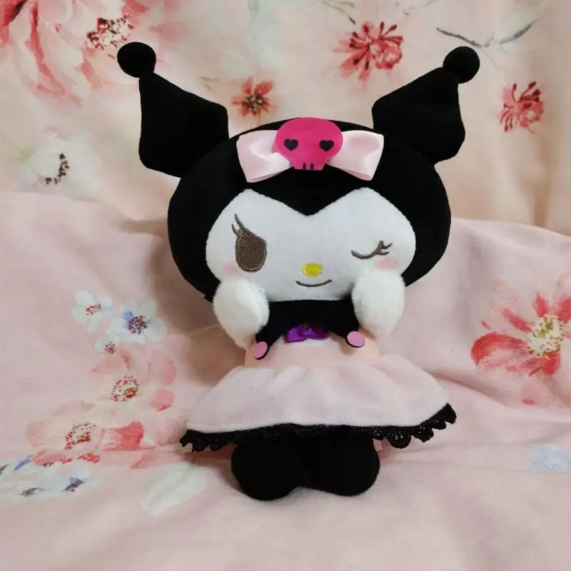 15 см кавайная мультяшная плюшевая игрушка Sanrios Милая куроми моя мелодия платье