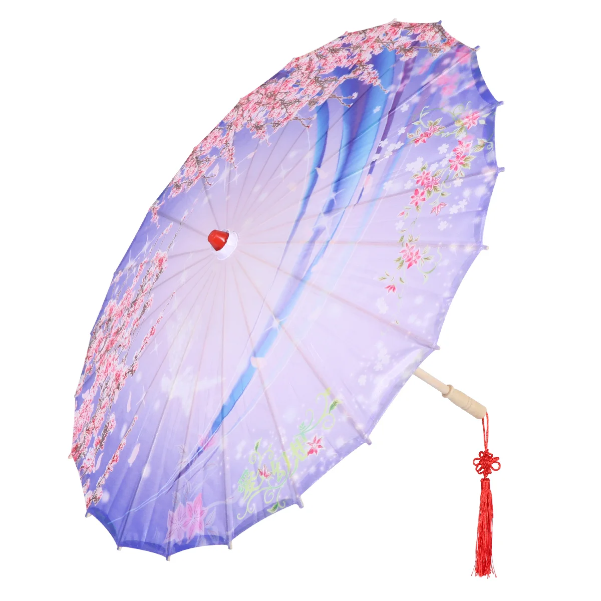 

OUNONA Chinese Style Oil Paper Umbrella Classical Cosplay Umbrella Non-waterproof Stage Dance Prop Craft Umbrella Japan